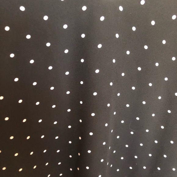 Reitmans Black Polka Dot Sleeveless Blouse - Picture 3 of 4